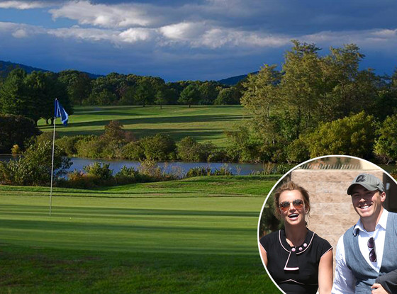 Britney Spears, David Lucado, Ivy Hills Golf Course Britney Spears, David Lucado, Ivy Hills Golf Course